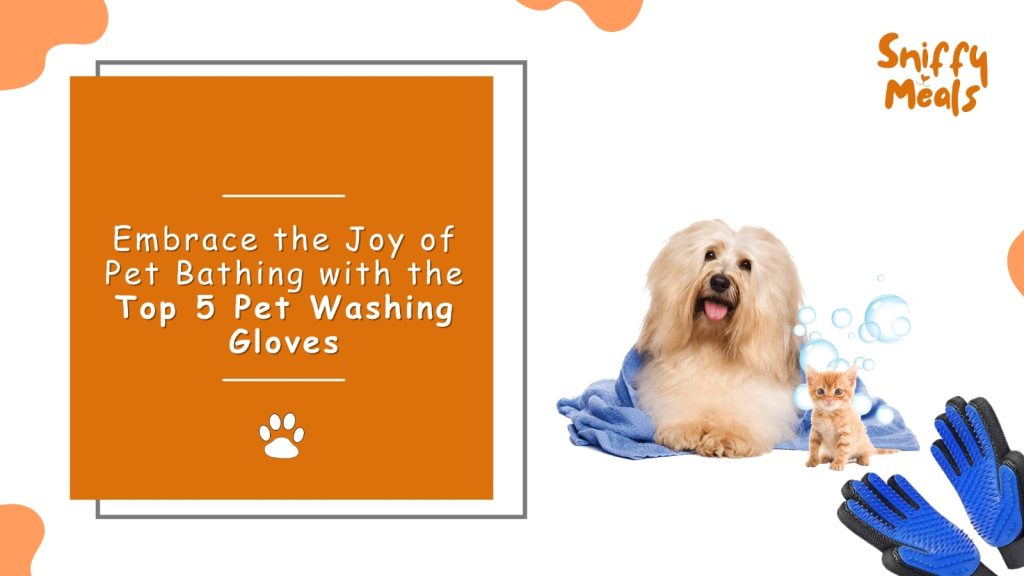 Pets Grooming Gloves
